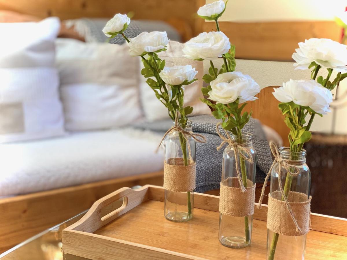 Apartmán Appt 3Ch, Au Pied Des Pistes A La Deco Soignee Flumet Exteriér fotografie