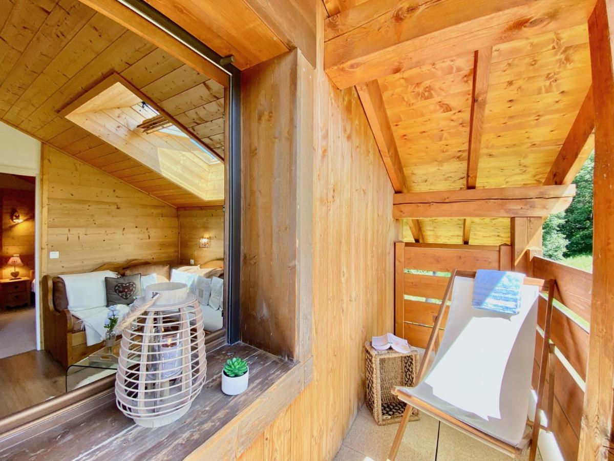 Apartmán Appt 3Ch, Au Pied Des Pistes A La Deco Soignee Flumet Exteriér fotografie
