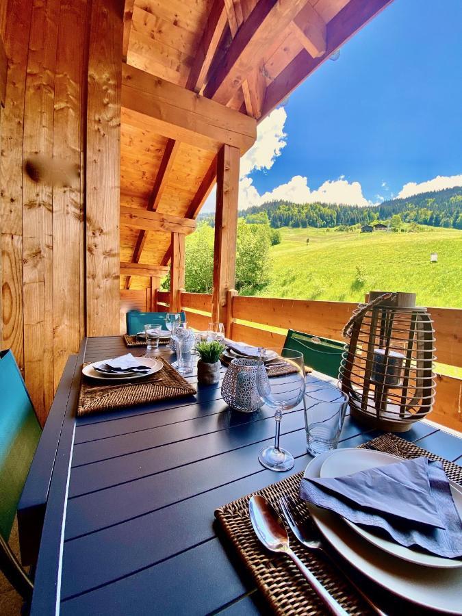 Apartmán Appt 3Ch, Au Pied Des Pistes A La Deco Soignee Flumet Exteriér fotografie